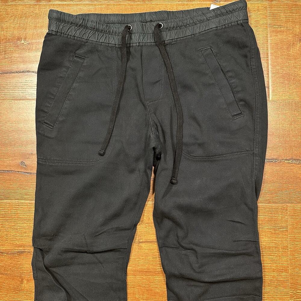 James Perse Soft Drape Pants Womens 3 L Black Minimal City Contemporary WKL1496 - Picture 3 of 13